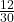 \frac{12}{30}